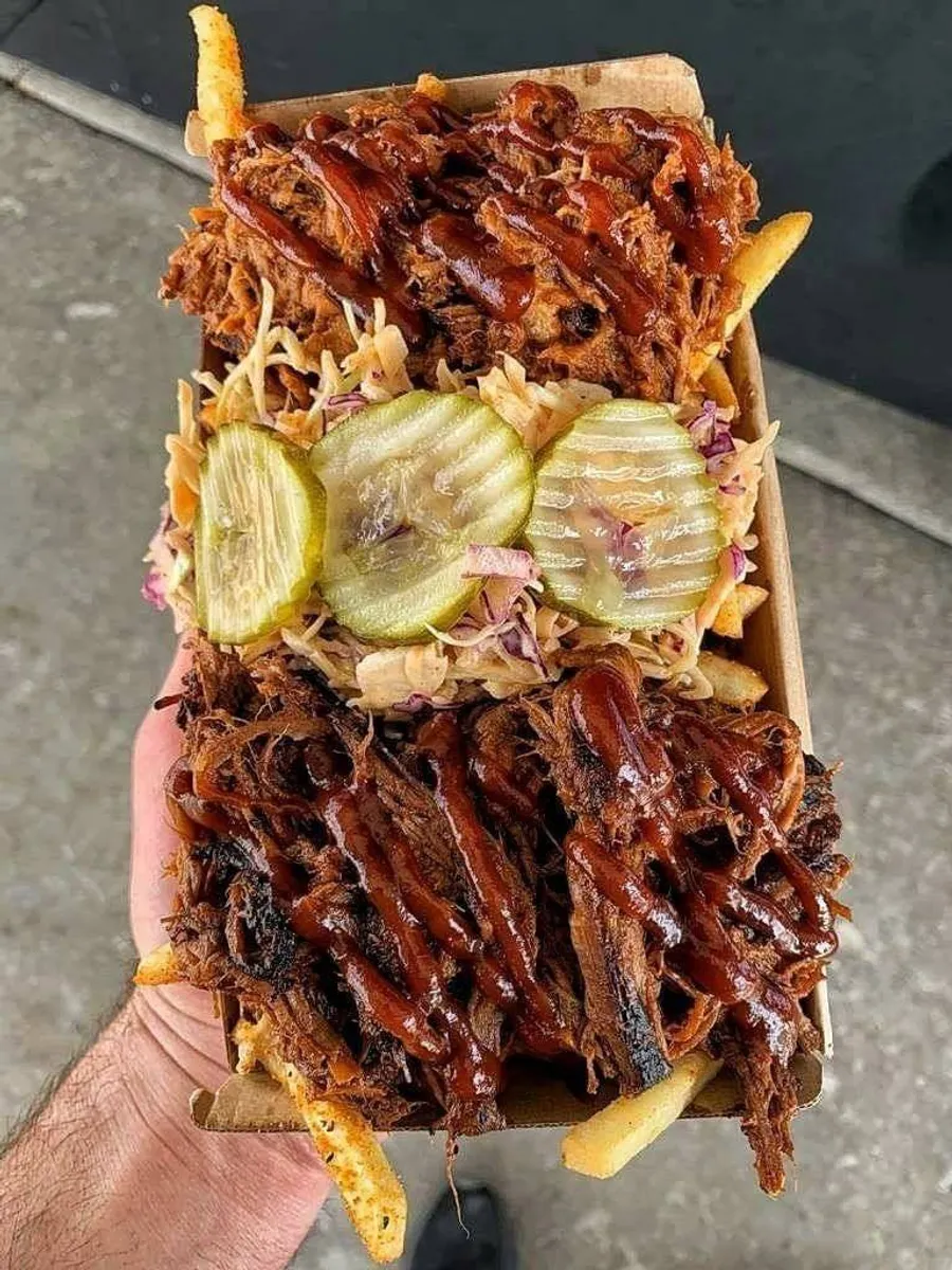 BBQ meat platter